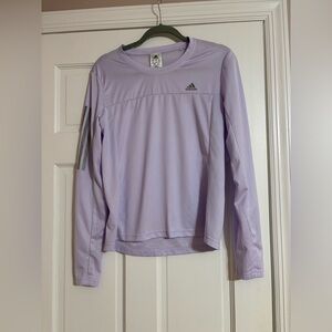 Adidas Lavender Long Sleeve Top
